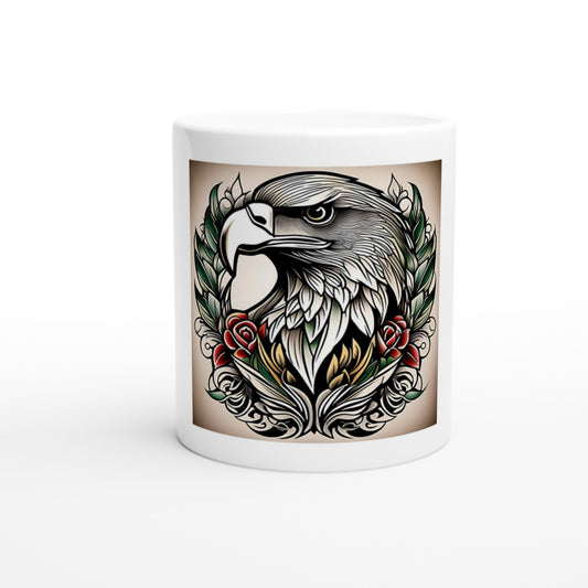 Eagle 11oz Ceramic Mug - Balms Away LLC