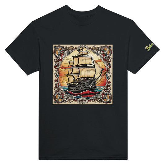 Ship; Heavyweight Unisex Crewneck T-shirt - Balms Away LLC